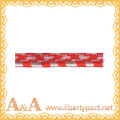 red fancy 11mm decorative twisted cord